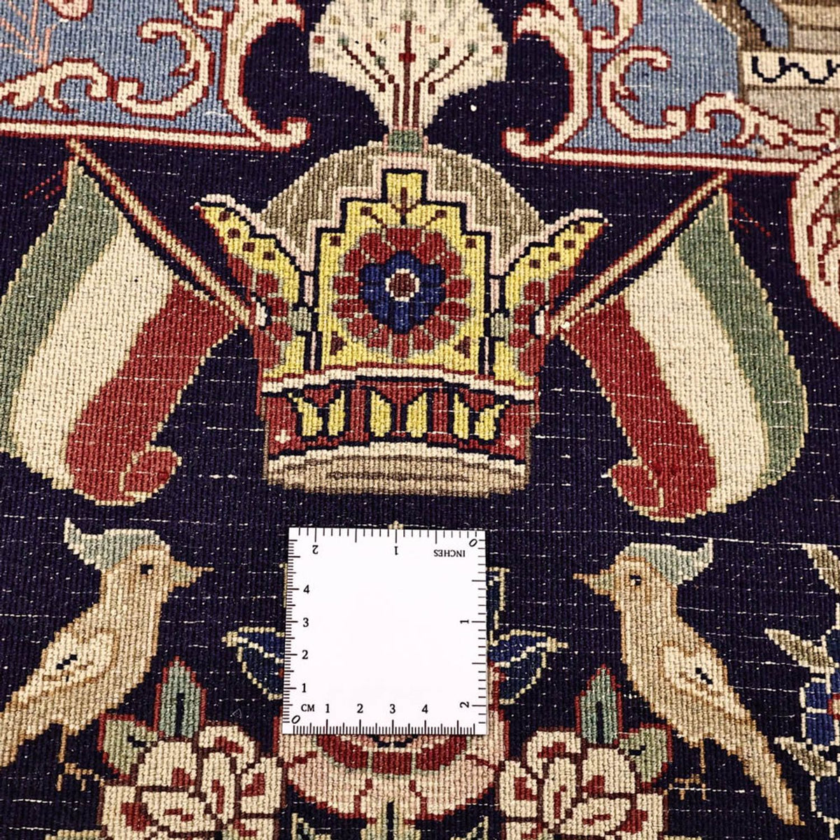 Perserteppich - Täbriz - 197 x 136 cm - mehrfarbig