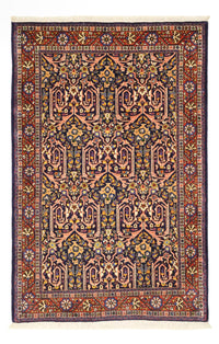 Tapis persan - Classique - 158 x 104 cm - rouge foncé