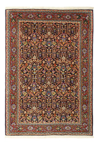 Tapis persan - Classique - 147 x 103 cm - rouge foncé