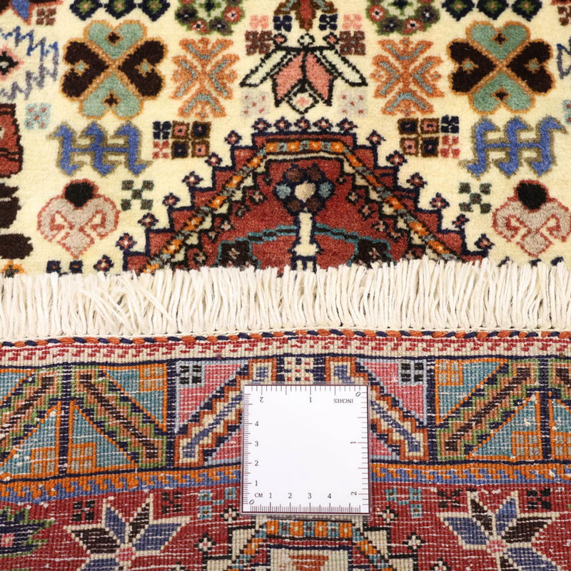 Perserteppich - Nomadic - 147 x 102 cm - mehrfarbig