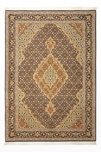 Tappeto Persero - Tabriz - Reale - 152 x 104 cm - beige scuro