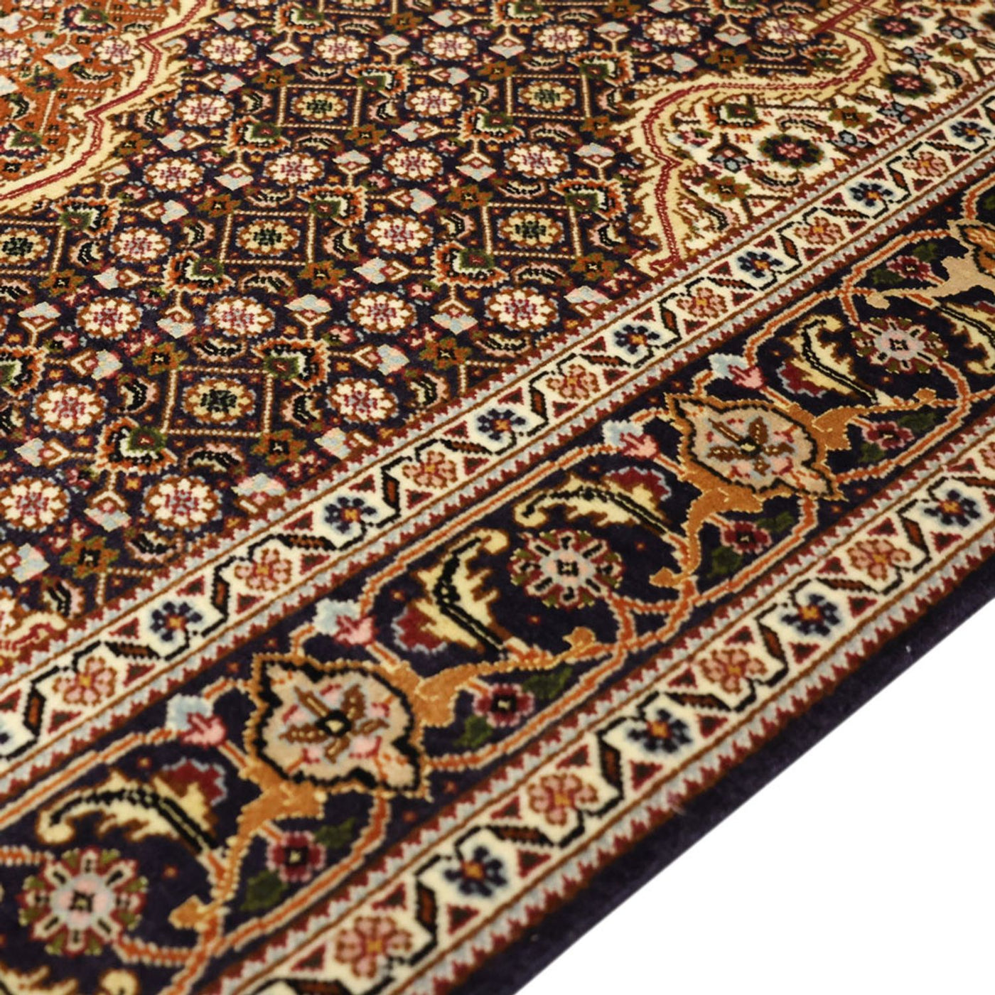 Täbriz - 50 Raj Teppich 152x104cm - Perserteppich