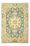 Tapis de Tabriz - 50 rangs Tapis 81x118cm - Tapis persan - bleu clair - Rectangle / Bleu clair / 81 x 118 cm Rectangle
