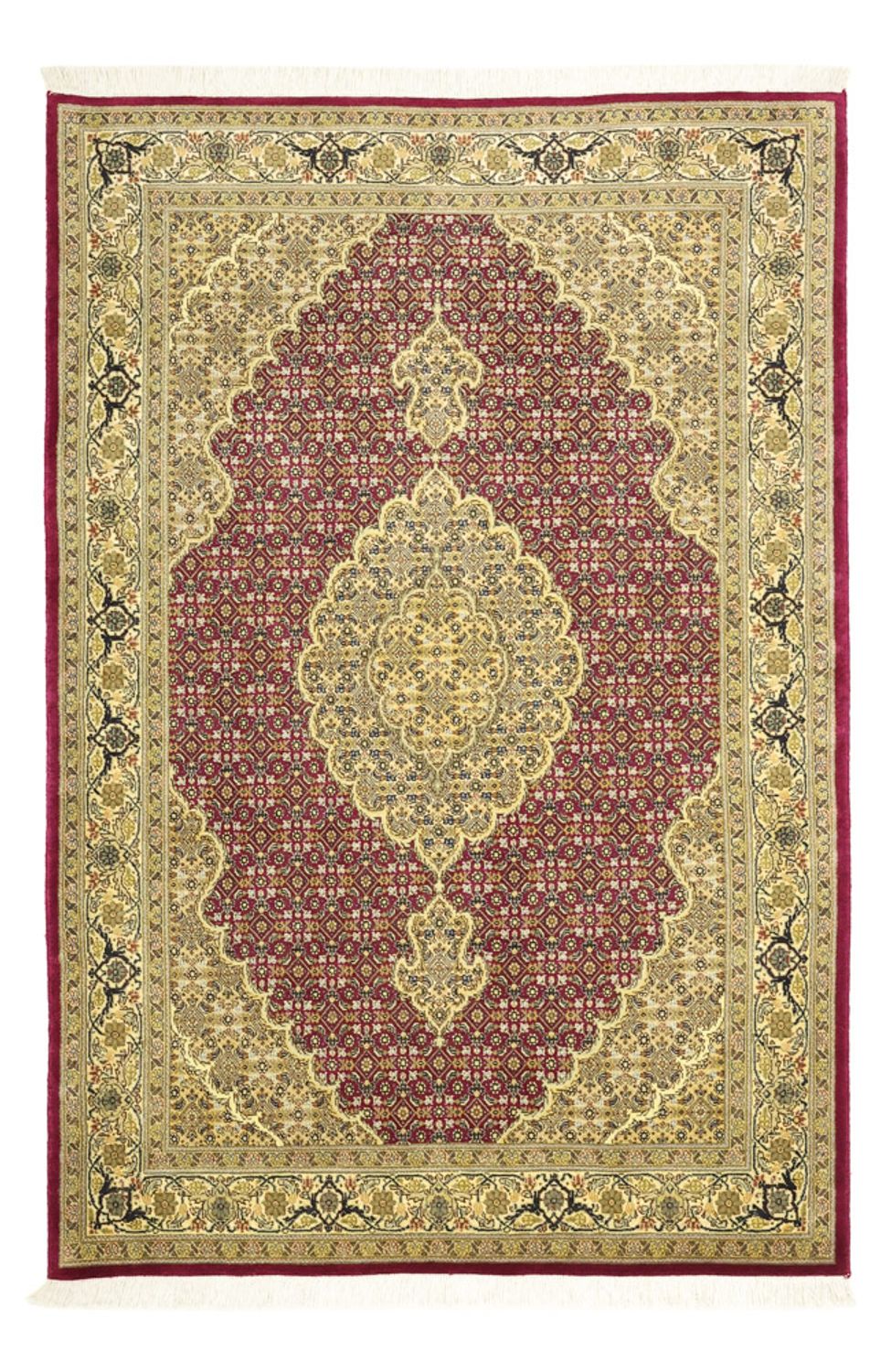 Perserteppich - Täbriz - Royal - 149 x 99 cm - rot