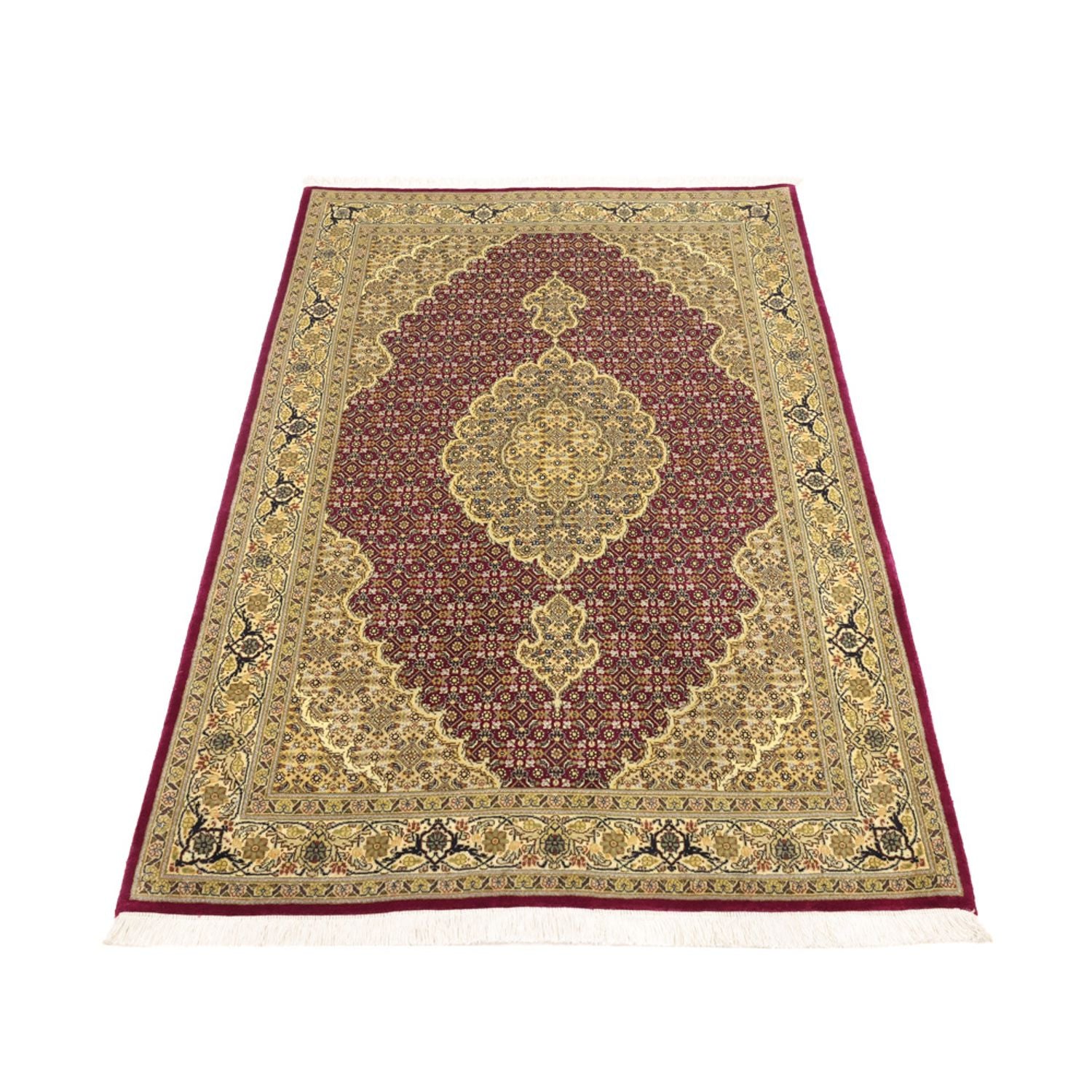 Perserteppich - Täbriz - Royal - 149 x 99 cm - rot