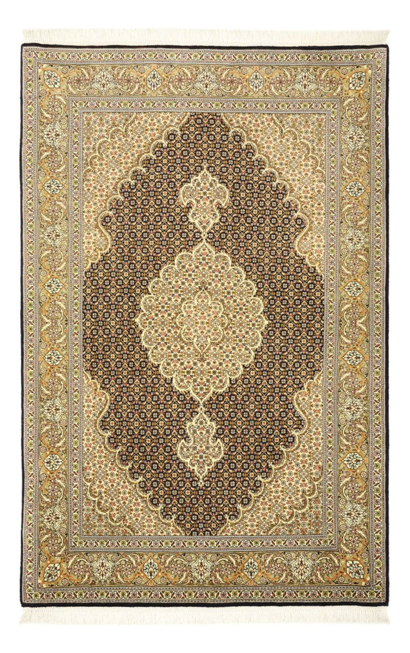 Perserteppich - Täbriz - Royal - 154 x 102 cm - dunkelbeige