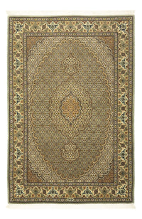 Tapis persan - Tabriz - Royal - 149 x 100 cm - vert olive