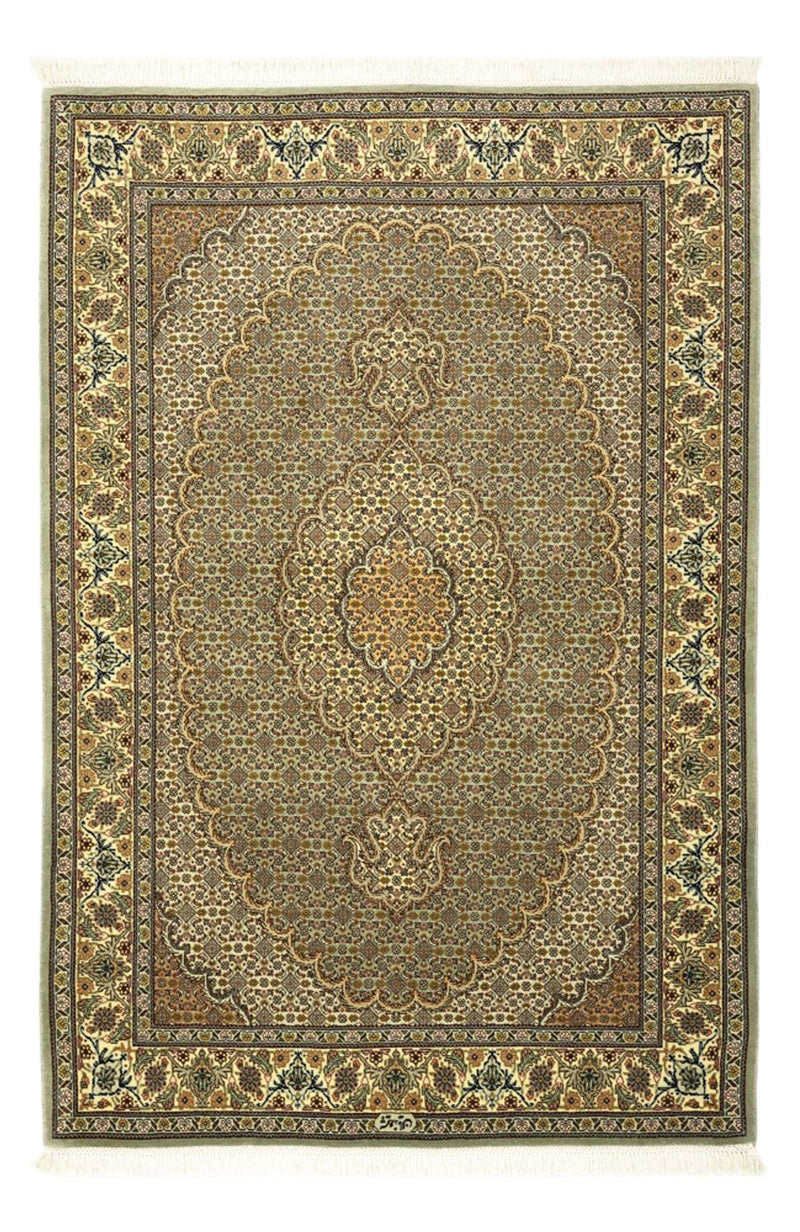 Perserteppich - Täbriz - Royal - 149 x 100 cm - olivgrün