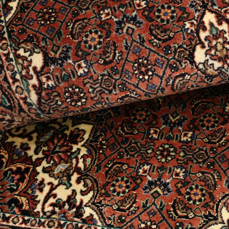 Perserteppich - Bidjar - 141 x 71 cm - dunkelrot