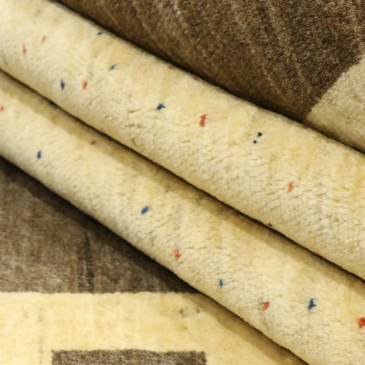 Gabbeh Teppich - Kaschkuli Perser - 248 x 178 cm - beige
