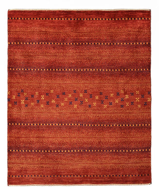 Gabbeh Teppich - Kaschkuli Perser - 122 x 98 cm - rot