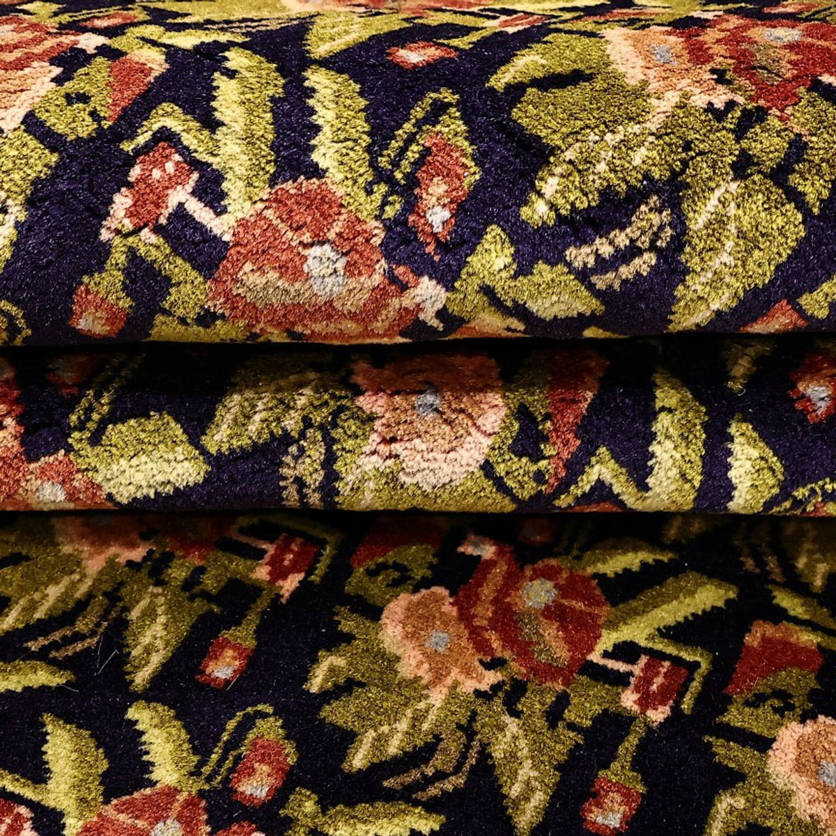 Perserteppich - Nomadic - 210 x 148 cm - grün