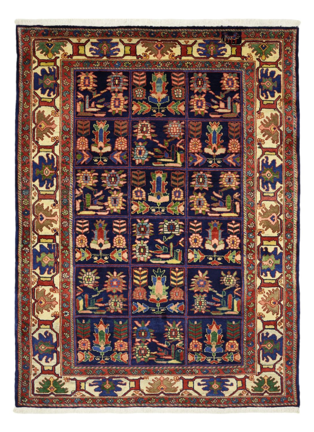 Perserteppich - Nomadic - 214 x 160 cm - mehrfarbig