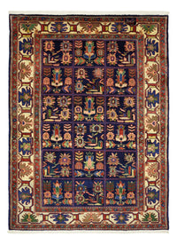 Perserteppich - Nomadic - 214 x 160 cm - mehrfarbig