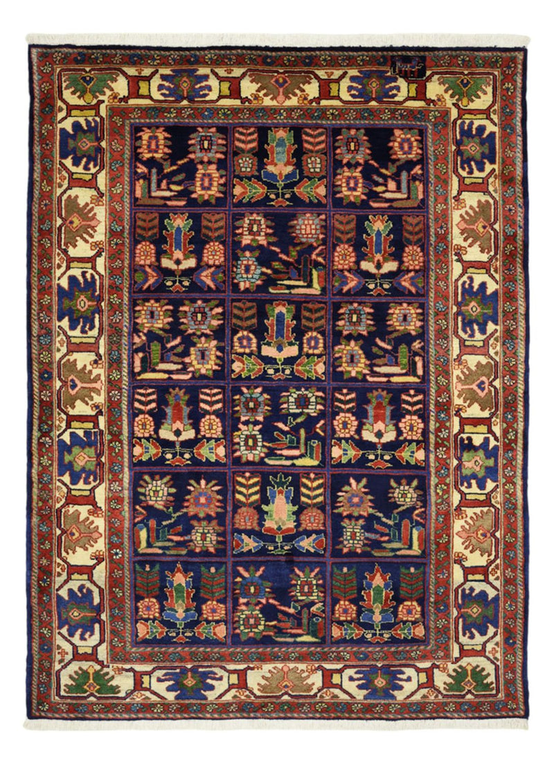 Perserteppich - Nomadic - 214 x 160 cm - mehrfarbig