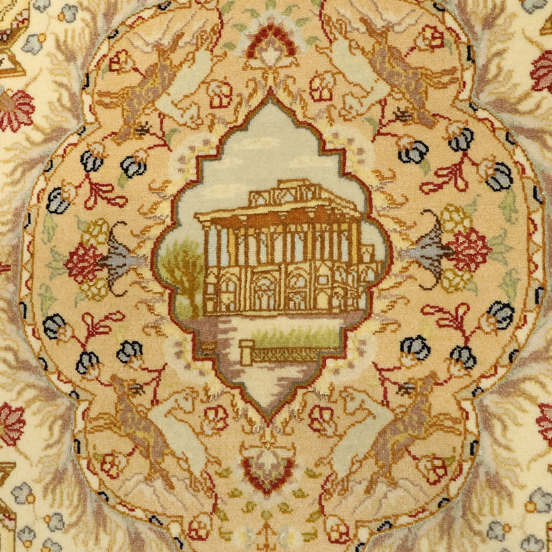 Perserteppich - Täbriz - Royal - 160 x 101 cm - beige