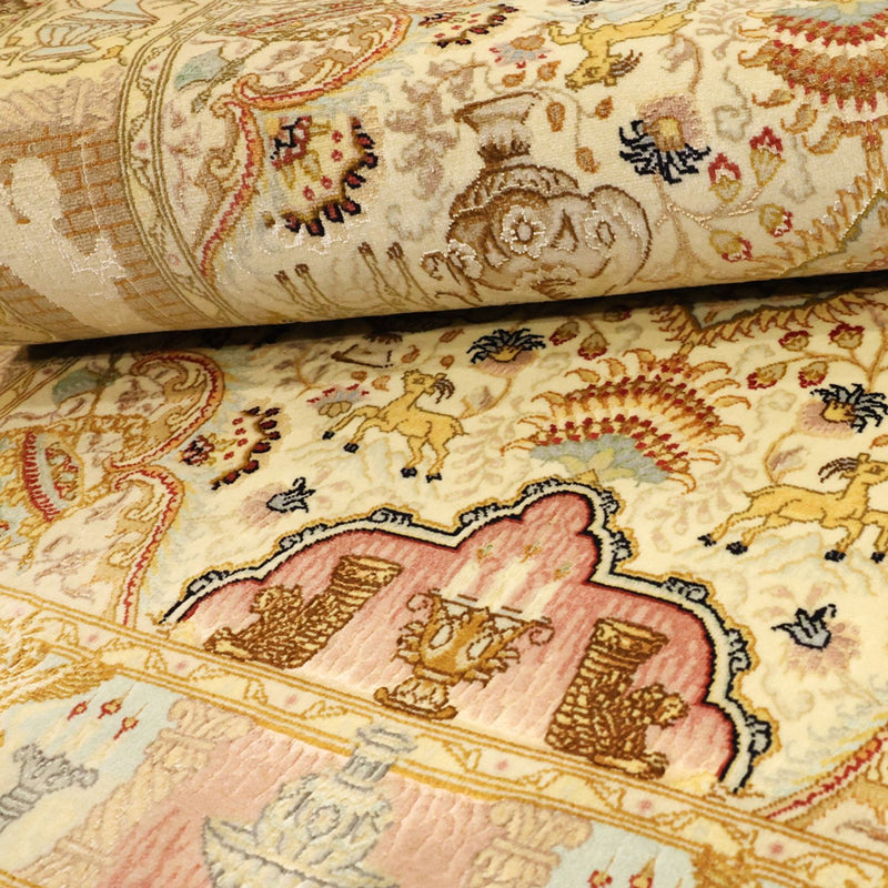 Perserteppich - Täbriz - Royal - 160 x 101 cm - beige