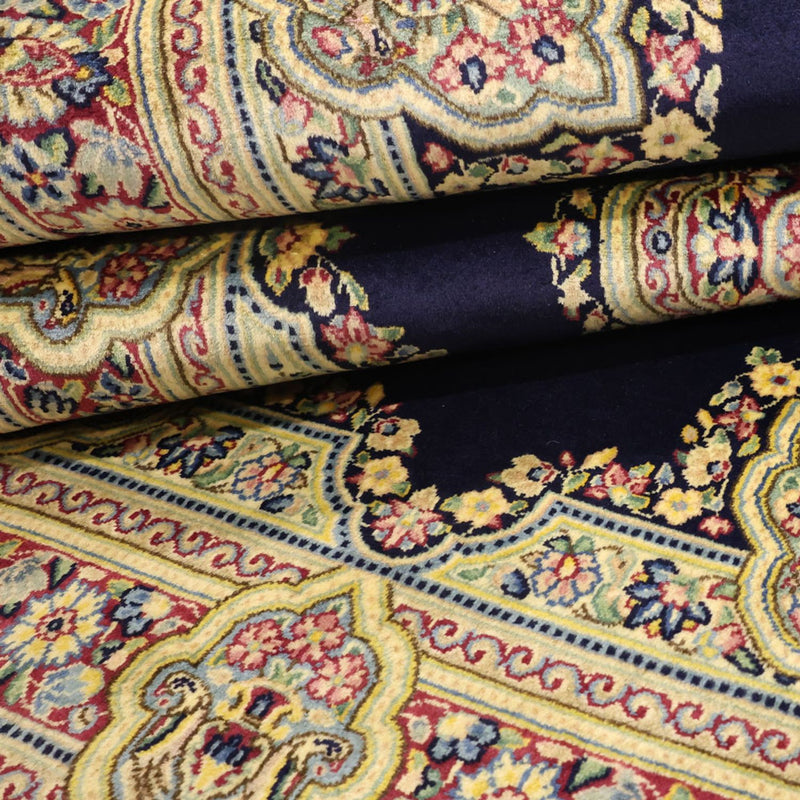 Perserteppich - Classic - Rawar - 148 x 89 cm - dunkelblau