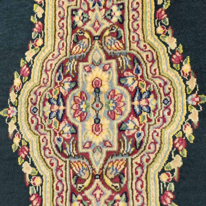 Perserteppich - Classic - Rawar - 152 x 90 cm - dunkelgrün