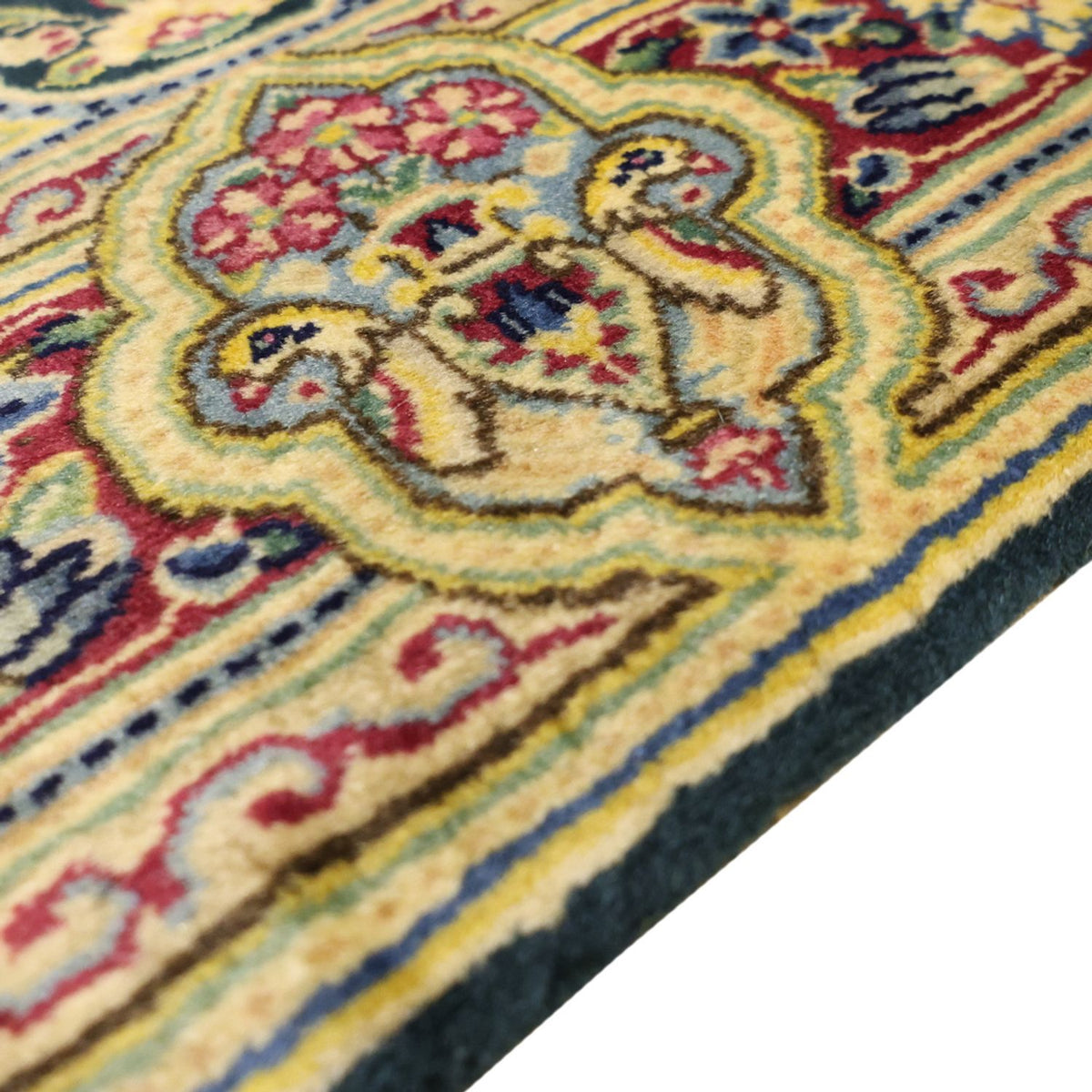 Perserteppich - Classic - Rawar - 152 x 90 cm - dunkelgrün