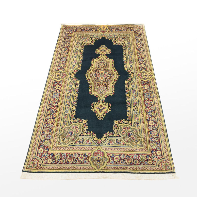 Perserteppich - Classic - Rawar - 152 x 90 cm - dunkelgrün