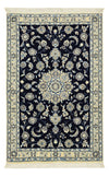 Nain - 9La Tappeto 88x137cm - Tappeto persiano - blu scuro - Rettangolo / Blu scuro / 88 x 137 cm Rettangolo