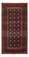 Tapis Belutsch 102x199cm - Tapis oriental - rouge foncé - Tapis de couloir / Rouge foncé / 102 x 199 cm Tapis de couloir