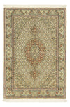 Tapis de Tabriz - 50 rangs Tapis 102x150cm - Tapis persan - vert olive - Rectangle / Vert olive / 102 x 150 cm Rectangle
