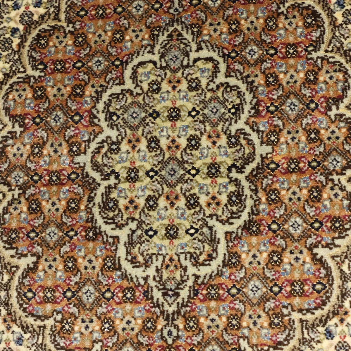 Perserteppich - Täbriz - Royal - 150 x 102 cm - olivgrün