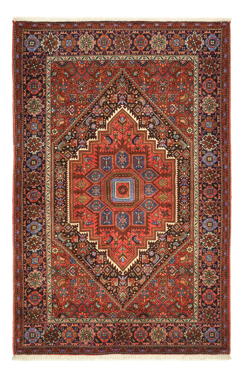 Perserteppich - Nomadic - 156 x 102 cm - rot