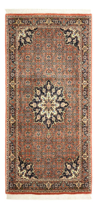 Tapis persan - Bidjar - 140 x 68 cm - rouge foncé