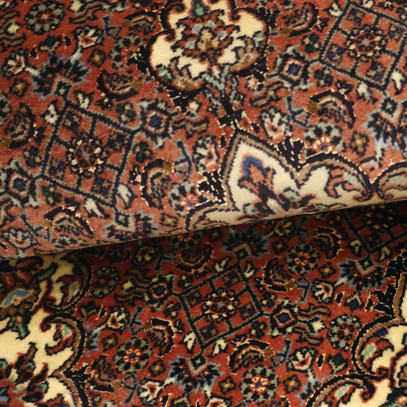 Perserteppich - Bidjar - 145 x 73 cm - dunkelrot