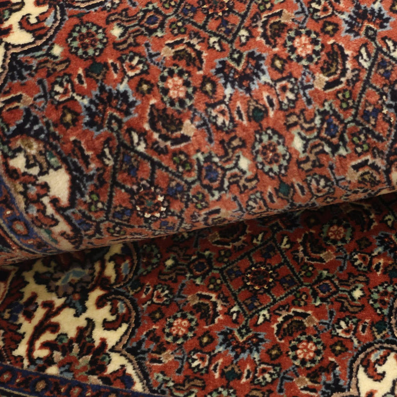 Perserteppich - Bidjar - 141 x 69 cm - dunkelrot