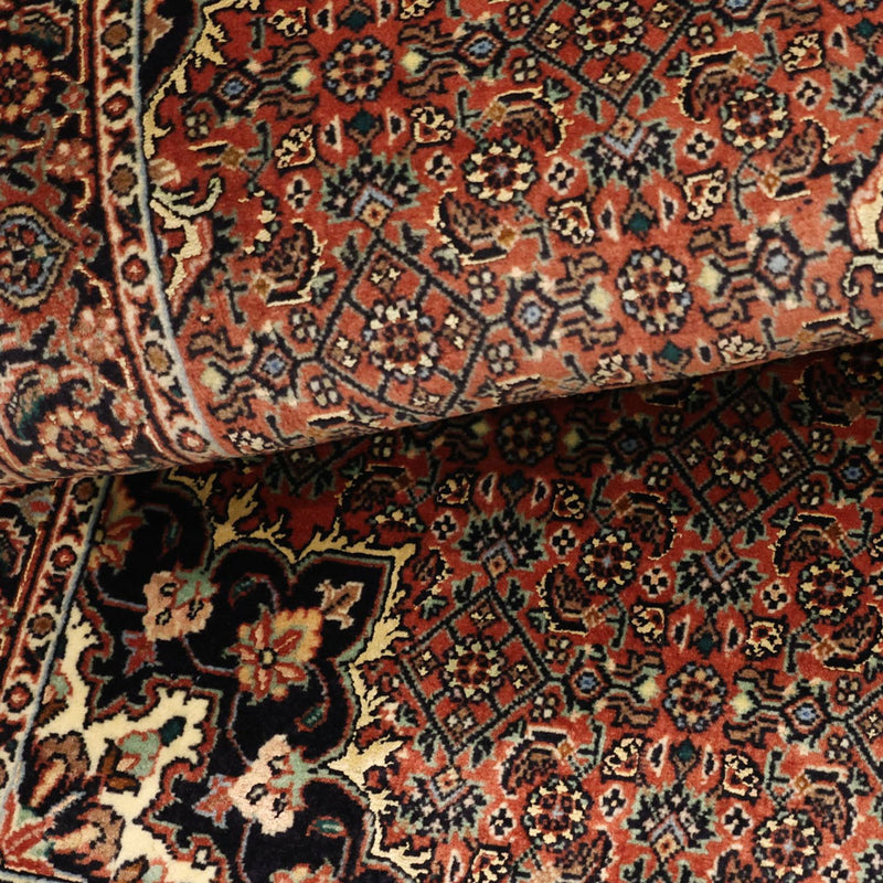 Perserteppich - Bidjar - 131 x 72 cm - dunkelrot