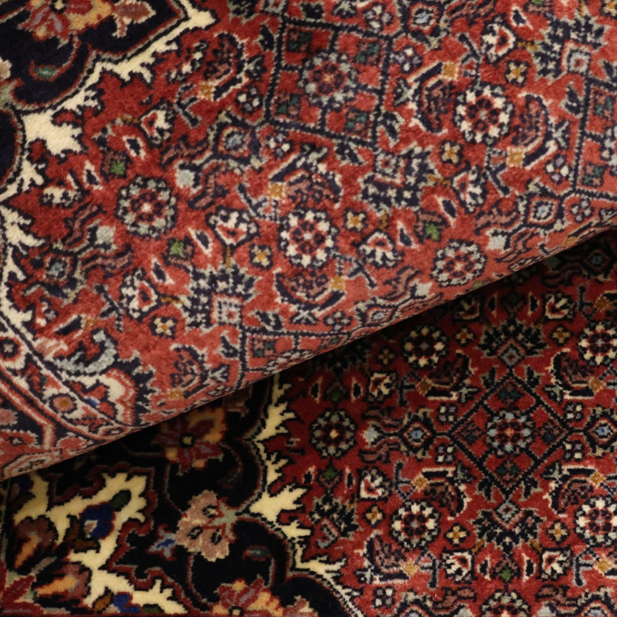 Perserteppich - Bidjar - 135 x 73 cm - dunkelrot