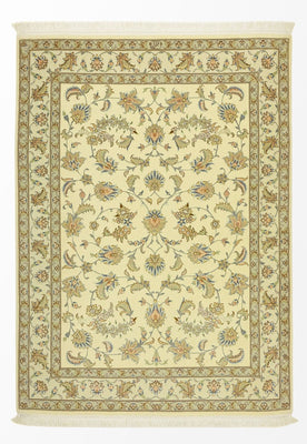 Perserteppich - Täbriz - Royal - 151 x 108 cm - beige