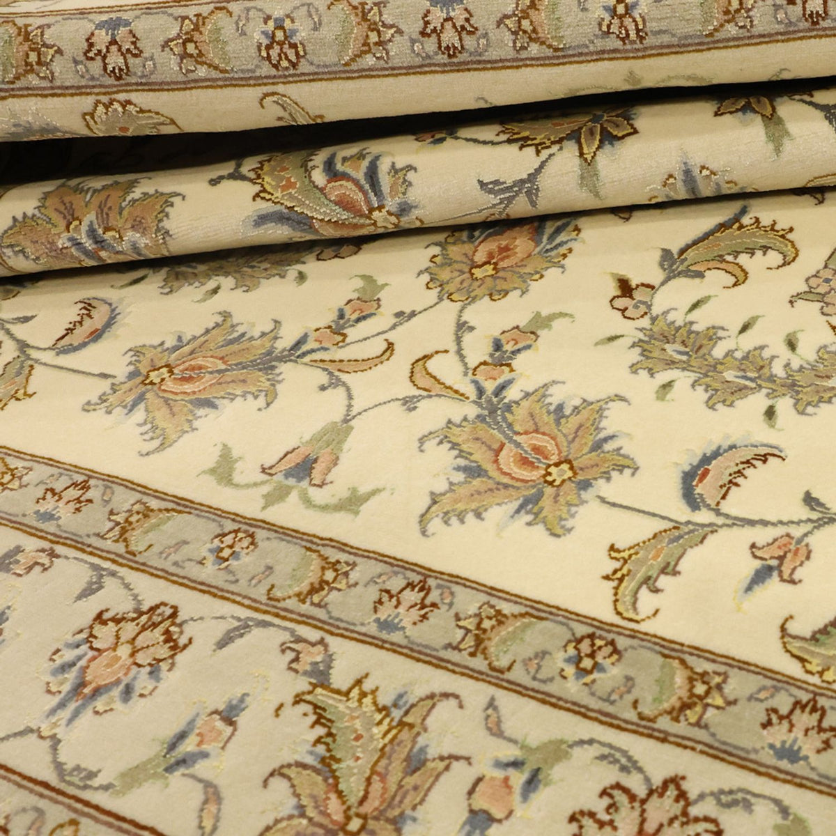 Perserteppich - Täbriz - Royal - 151 x 108 cm - beige