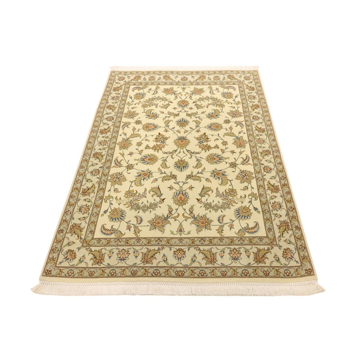 Perserteppich - Täbriz - Royal - 151 x 108 cm - beige