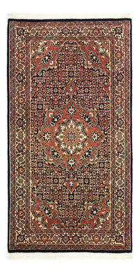 Tapis persan - Bidjar - 136 x 72 cm - beige foncé