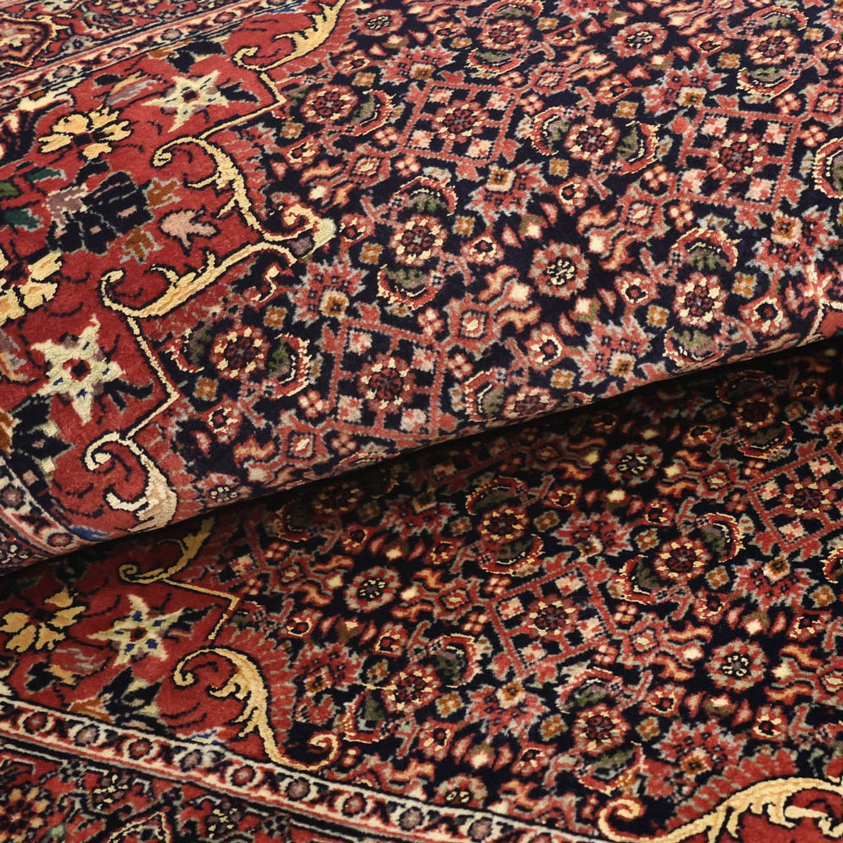 Perserteppich - Bidjar - Royal - 147 x 91 cm - dunkelrot