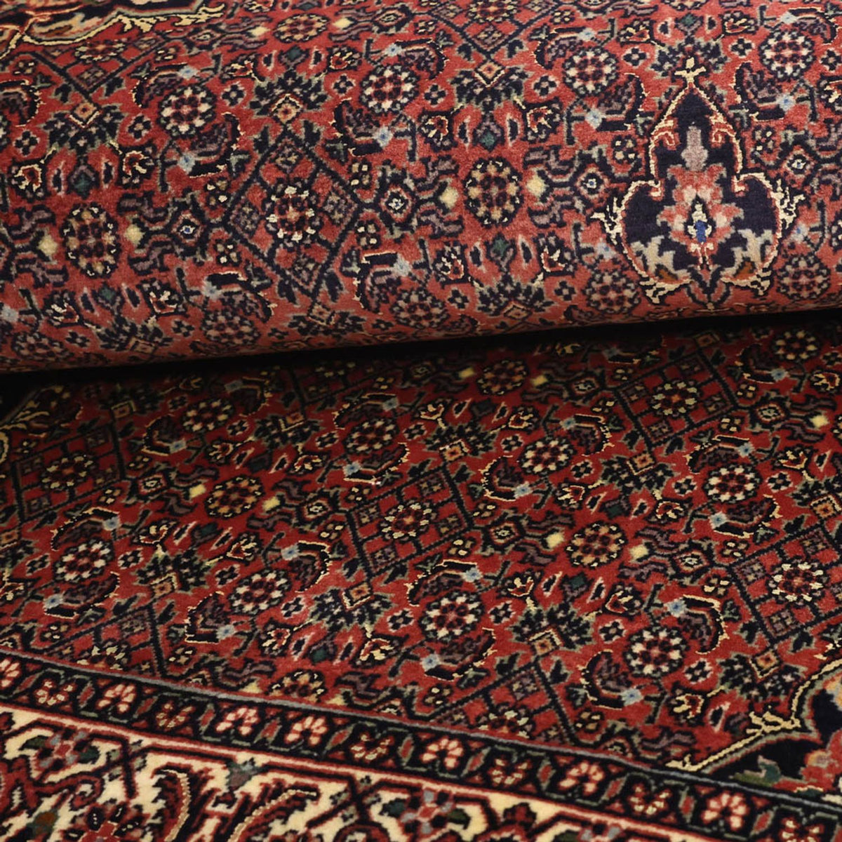 Perserteppich - Bidjar - Royal - 145 x 101 cm - rost