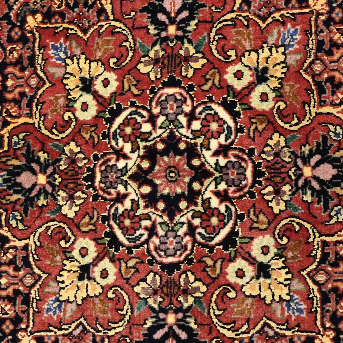 Perserteppich - Bidjar - Royal - 140 x 70 cm - dunkelrot