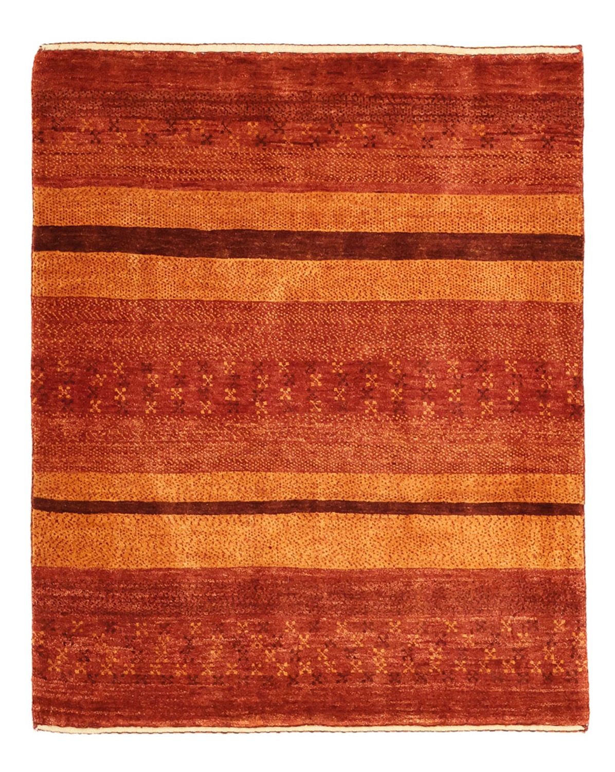 Gabbeh Teppich - Kaschkuli Perser - 99 x 79 cm - mehrfarbig