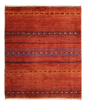 Gabbeh Teppich - Kaschkuli Perser - 97 x 79 cm - mehrfarbig