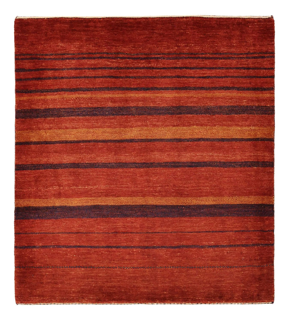 Gabbeh Teppich - Kaschkuli Perser quadratisch  - 112 x 103 cm - mehrfarbig