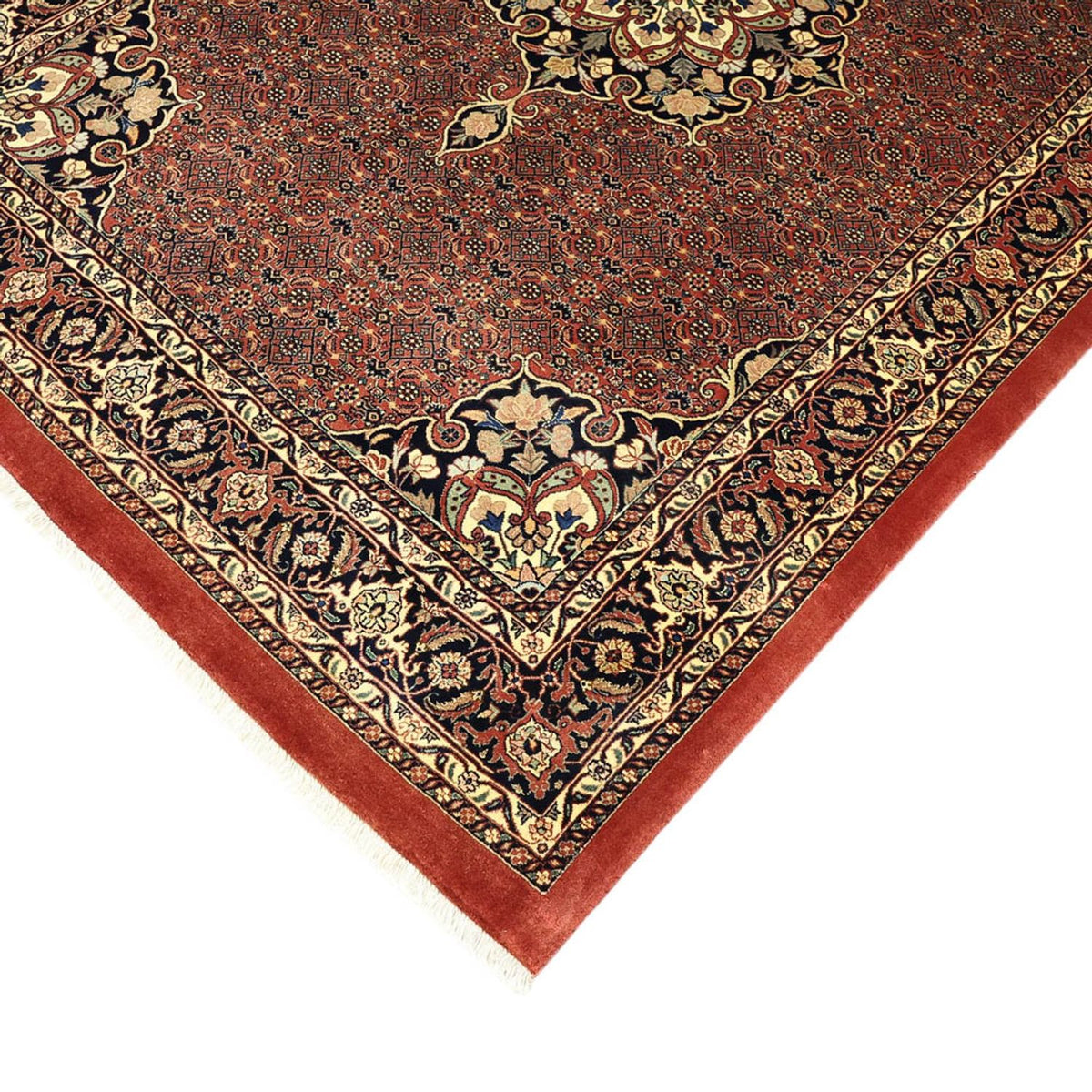 Perserteppich - Bidjar - Royal - 198 x 139 cm - dunkelrot