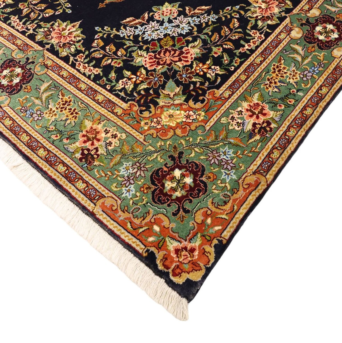 Perserteppich - Classic - 161 x 102 cm - dunkelblau