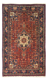 Tapis persan - Bidjar - Royal - 276 x 168 cm - rouge foncé