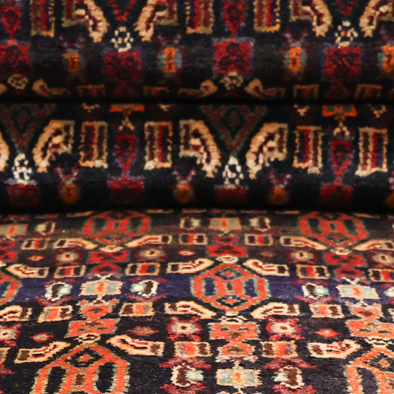 Läufer Perser - Nomadic - 294 x 129 cm - dunkelrot