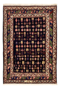 Tapis persan - Classique - 215 x 157 cm - bleu foncé